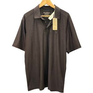 Tommy Bahama Island Zone Polo Shirt in Men's XL, Jet Black, NWT